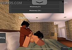 Take this BBC! Mixed babe's shaved pussy creampied rough anal!