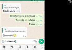 la vecina begs for my cock again in steamy webcam part 2