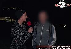 GERMAN STREET SCANDAL CASTING MILF FLASHES PUBLIC OUTDOOR FIRST TIME PICKUP