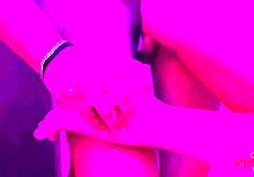 that naughty black dude crashed my bath and fucked me hard with his huge hand and cock