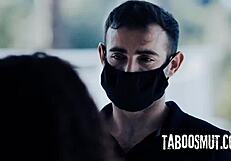 Bent Over Black Delivery Boy? Cheating Curly Ebony Milf's Deepthroat Secret!