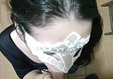 young office slut stays late sucking boss big black cock deep