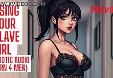 slave girl audio porn delivers deepthroat joi asmr hfo with wet pussy orgasm talk