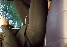 Voyeur teen caught on camera October morning hidden high definition footage