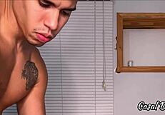 Redhead Girlfriend's Tantric Massage Ends in Hot Fingering Sex