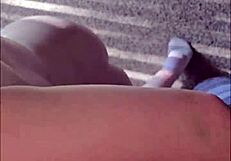 sexy glasses girl next door cums hard on bbc missionary