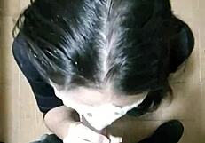 young office slut stays late sucking boss big black cock deep