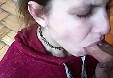 i cherished that homemade moment surprising my milf wife with a messy facial finish