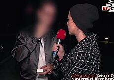 GERMAN STREET SCANDAL CASTING MILF FLASHES PUBLIC OUTDOOR FIRST TIME PICKUP