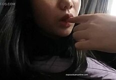 She streams her tight Asian teen pussy getting creamed live