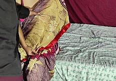 Fuck yes! Desi bhabhi's big tits bounce as she's railed in saree!