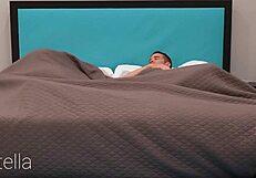 mature stepsiblings bed share reunion ignites hardcore heat