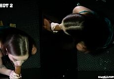 that's right alexis deepthroat that gloryhole monster cock