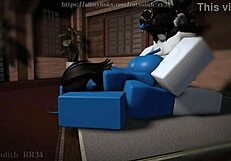 Demon girl rides monster cock endlessly craving every thick inch session 13