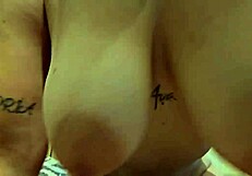 busty colombian milf milks cock till pussy overflows with cream