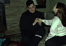 god luchiibb banging my best friend while fat cuckold watches creampie