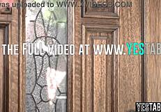 Desperate petite pregnant filipina milf bends for stranger's monster cock doggystyle