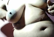 Desi Indian Babe Strips Tight Dress Exposing Massive Natural Tits And Curves