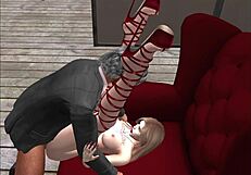 blonde slut strips sucks cock gets fucked cumshot at casting!