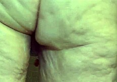 check out this big juicy bbw granny in shower flashing her thick curvy bubble butt and natural tits all dripping wet... chubby mature woman shows off that huge ass for camera