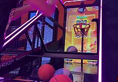 IF YOU HIT THE BALL IN THE HOOP 10 TIMES - I'LL LET YOU CREAMPIE ME!