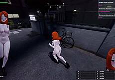 public tease turns naked hentai adventure squirting outdoors