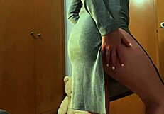 Pov doggystyle creampie bent over my stepdaughter orgasms while boyfriend waits for movies