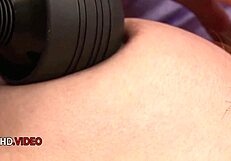 How does sultry ruru take that group facial while climaxing on toys?