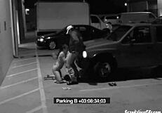 oh man i cant believe shes blowin the security guard just to dodge that fine at work...