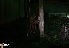 Tattooed Brunette Couple Fucks Two Hot Young Babes Same Night