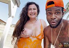 Cougar Josie Jaxxon Gaping Pounded by Big Dicked Rome Major Poolside Interracial