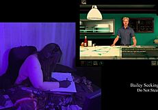 Remastered Naked BBW Brunette Teases Big Natural Tits Part 3