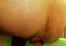 She endures anal fisting with spitting natural lube then smashed hard