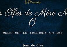 Why beg for French femdom dirty talk wax on Santa's elves?