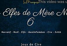 Why beg for French femdom dirty talk wax on Santa's elves?