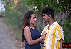 indian beauty reunites lost love in outdoor skirt hardcore romantic pounding