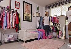 90-Pound Skinny Slut Sona Bella Begs Bryan Gozzling To Pound Her Tight Pussy Hard