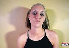 yo blue eyed blonde breanna rims deep sucks for facial!!