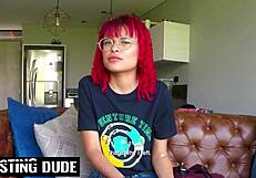 Petite Redhead Latina 18yo Endures Rough BWC Anal Pounding