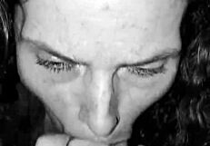 rhonda deepthroats monster cock rimjobs big load swallow close-up