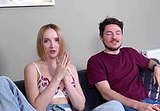 cuckold hubby watches young wife's anal casting fuck?