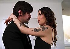 Super Spying MILF Vanessa Sky Shares Curvy Latina Ass with Lucky Fate