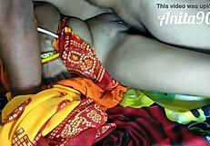 Indian housewife bends over ranch for massive tits doggystyle pounding frenzy