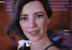 3d hentai freshwomen dances with teacher on rooftop, big tits bukkake squirt