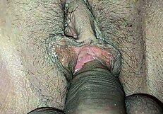 boyfriend's friend creampies my tight shaved pussy