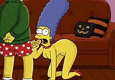 married housewife sneaks off for slutty fun in this hentai animation