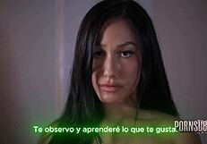 mi madrastra's big ass tits tempt me into creampie taboo fuck not my real mom petite latina seduction