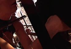 milfs in latex cage ride cocks doggystyle for dungeon cumshots