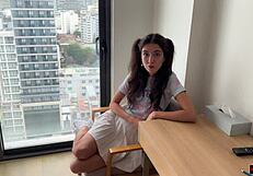 i can't stop my step sister begging hard fuck cum facial