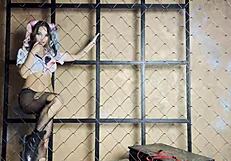 harley quinn monika fox rams baseball bat deep in her fuck holes hard